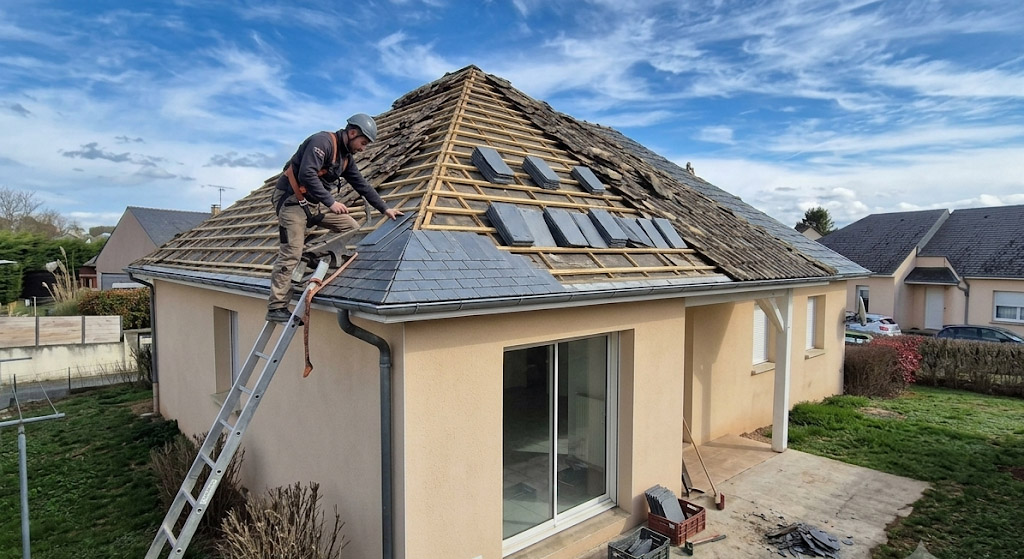 Rénovation couverture ardoise